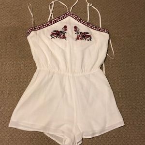 New Size large white romper